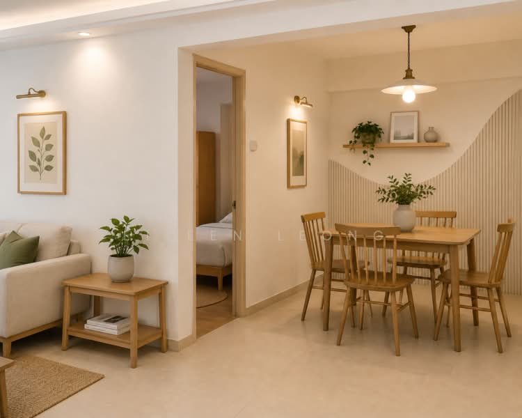 243 Bishan Street 22, 243 Bishan Street 22, 3 Bedrooms, 1,130 sqft, HDB Flat For Sale, by Eileen Leong, 500058722 - Dining Room (For Illustration Only) - PropertyGuru.com.sg
