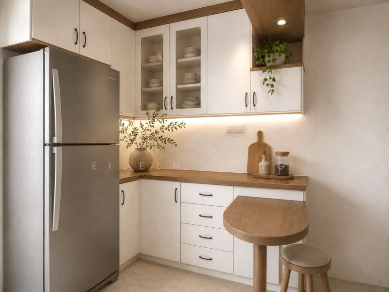 243 Bishan Street 22, 243 Bishan Street 22, 3 Bedrooms, 1,130 sqft, HDB Flat For Sale, by Eileen Leong, 500058722 - Kitchen (For Illustration Only) - PropertyGuru.com.sg