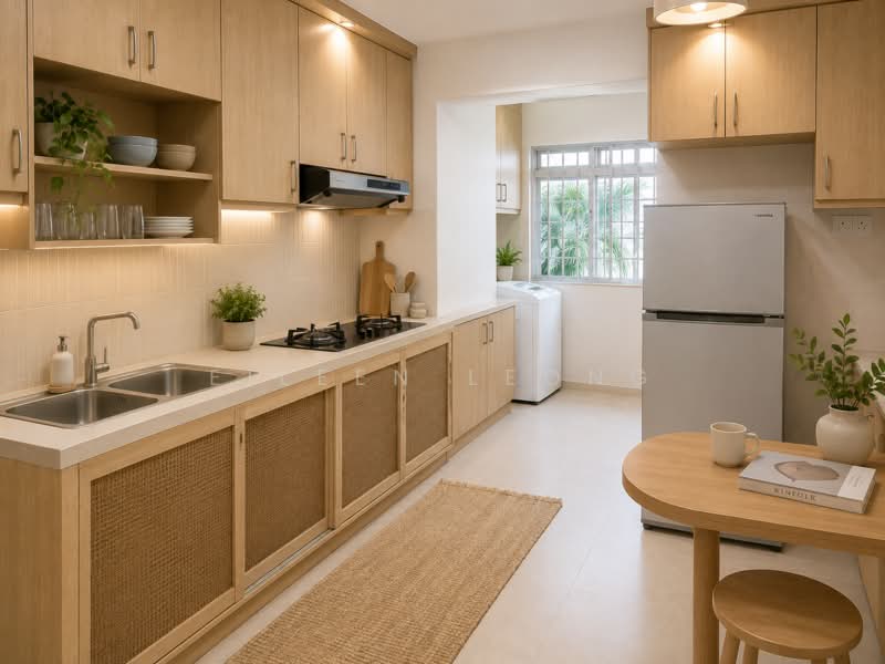 243 Bishan Street 22, 243 Bishan Street 22, 3 Bedrooms, 1,130 sqft, HDB Flat For Sale, by Eileen Leong, 500058722 - Kitchen - PropertyGuru.com.sg