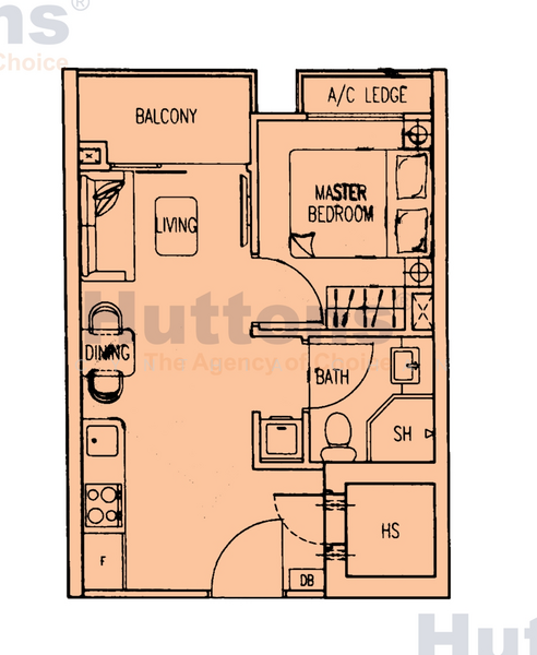 Suites @ Kovan, 981 Upper Serangoon Road, 1 Bedroom, 398 sqft, Condominium For Rent, by Cynthia Chan, 500058753 - PropertyGuru.com.sg