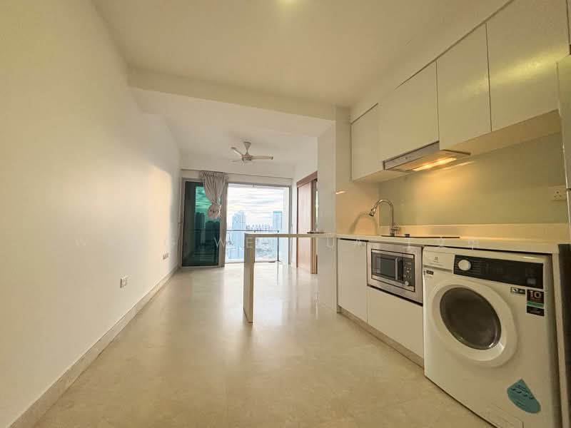 Eight Riversuites, 10 Whampoa East, 1 Bedroom, 441 sqft, Condominium For Rent, by Wang Wenhua 王文华, 500058762 - Kitchen - PropertyGuru.com.sg