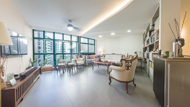 474 Segar Road HDB Flat For Sale at S$ 798,000 | PropertyGuru Singapore - Living Room