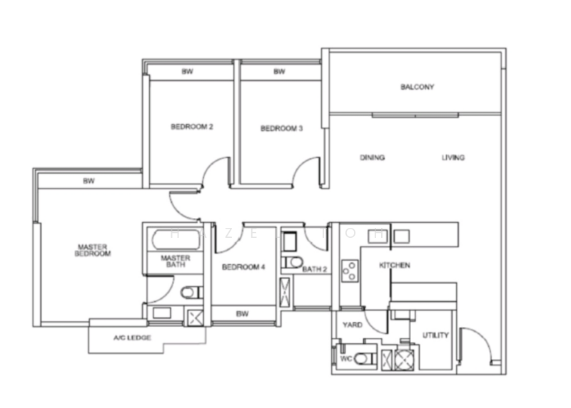 Centro Residences Condominium For Sale at S$ 2,806,300 | PropertyGuru Singapore