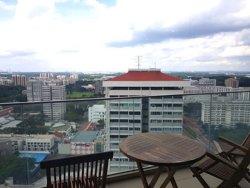 Centro Residences Condominium For Sale at S$ 2,806,300 | PropertyGuru Singapore - Balcony View