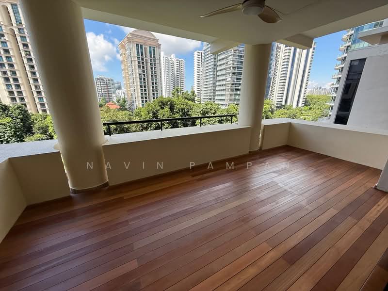 The Colonnade, 82 Grange Road, 4 Bedrooms, 3,617 sqft, Condominium For Rent, by Navin Pampan, 500059011 - Balcony - PropertyGuru.com.sg