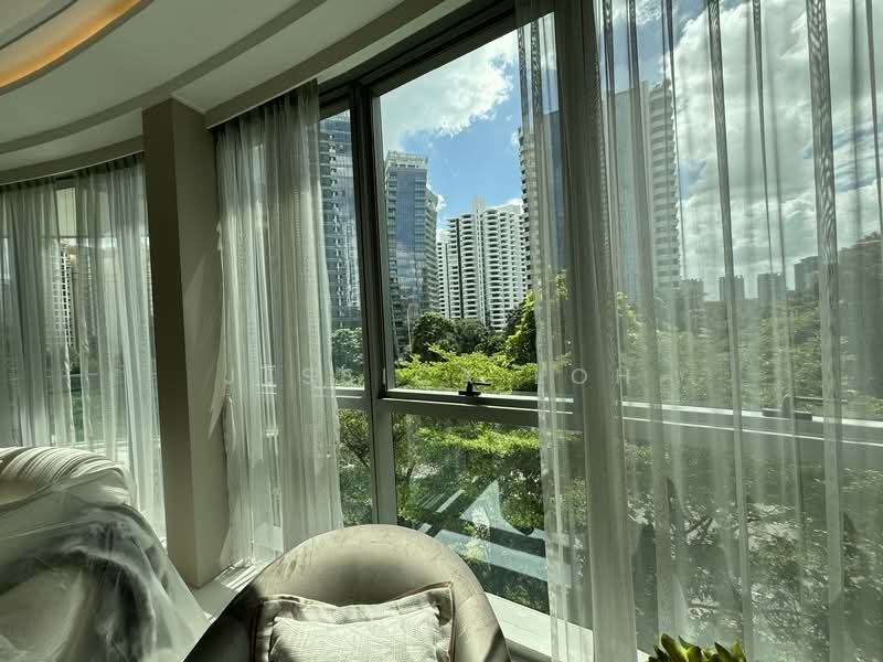 Cliveden at Grange Condominium For Sale at S$ 10,500,000 | PropertyGuru Singapore - Living Room