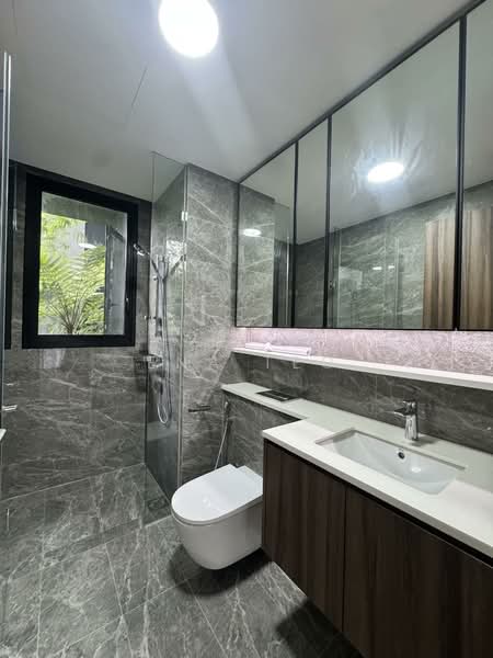 Lentor Modern, Lentor Central, 4 Bedrooms, 1,130 sqft, Condominium For Rent, by Ena Teo, 500059060 - Bathroom - PropertyGuru.com.sg