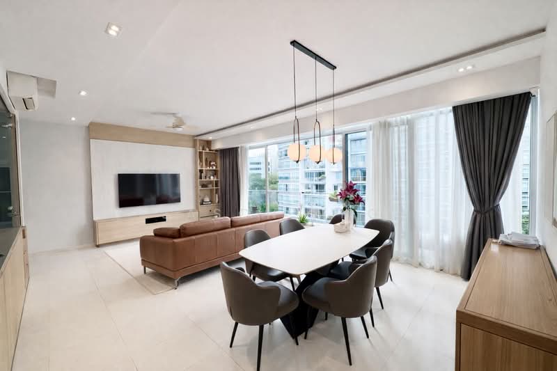 The Esta Condominium For Sale at S$ 4,480,000 | PropertyGuru Singapore - Spacious living and dining area