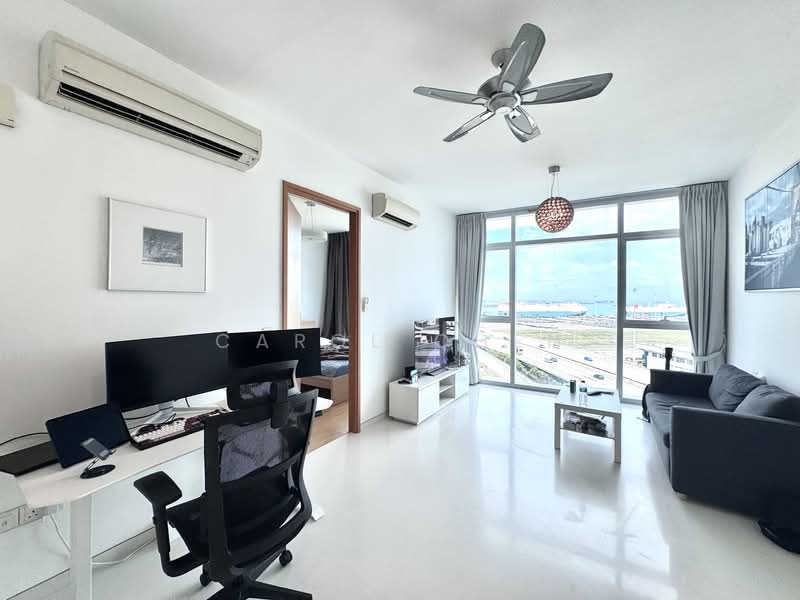 76 Shenton, 76 Shenton Way, 1 Bedroom, 624 sqft, Apartment For Sale, by Carol Chen, 500059078 - Living Room - PropertyGuru.com.sg