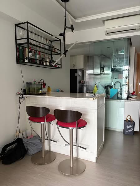 Icon, 10 Gopeng Street, 2 Bedrooms, 904 sqft, Apartment For Rent, by Cris Chia, 500059101 - Kitchen - PropertyGuru.com.sg