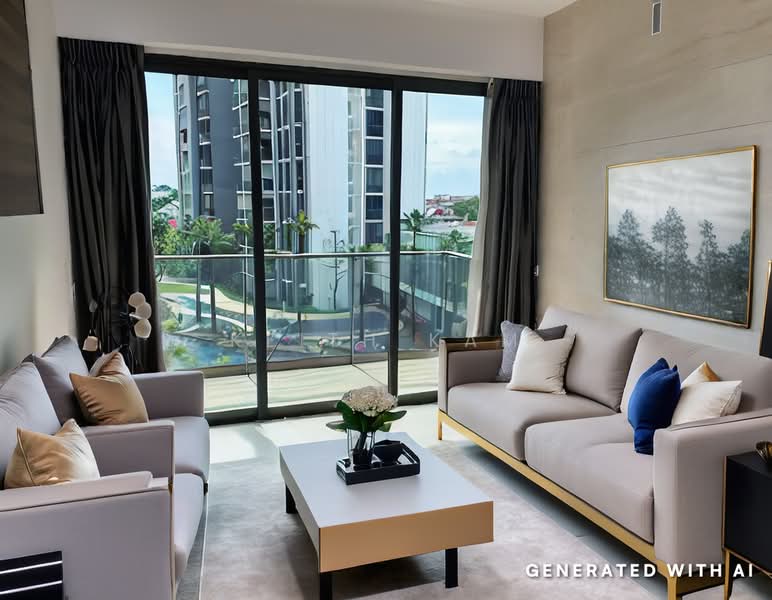 The Panorama, 16 Ang Mo Kio Ave 2, 1 Bedroom, 452 sqft, Condominium For Sale, by Keith Kam, 500059198 - Living Room - PropertyGuru.com.sg