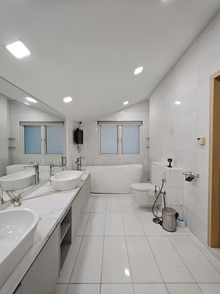7 Haig Lane, , 6 Bedrooms, 9,000 sqft, Semi-Detached House For Rent, by Zheng Libin, 500059233 - Bathroom - PropertyGuru.com.sg