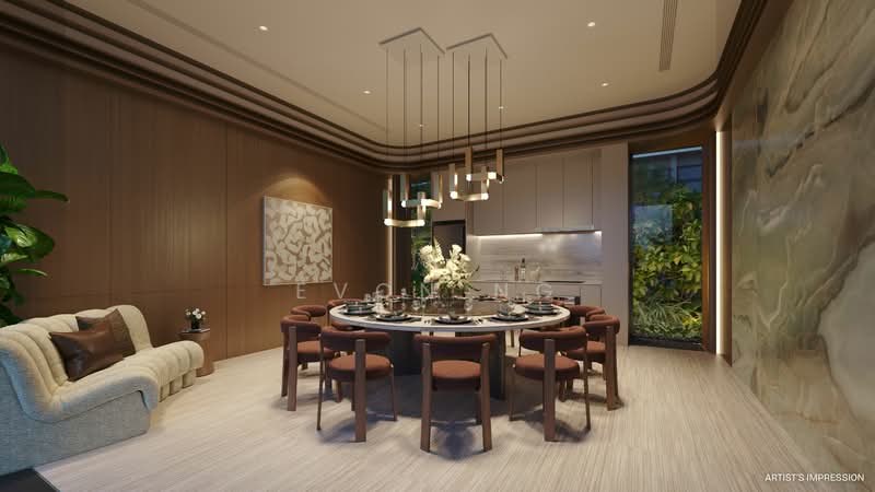 Pinery Residences, Tampines Street 94, Bedok / Upper East Coast, 4 Bedrooms, 1,227 sqft, Condominium For Sale, by Evon Ng, 500059235 - Dining Room - PropertyGuru.com.sg