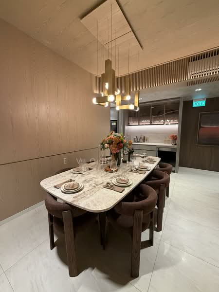 Pinery Residences, Tampines Street 94, Bedok / Upper East Coast, 4 Bedrooms, 1,227 sqft, Condominium For Sale, by Evon Ng, 500059235 - Dining Room - PropertyGuru.com.sg