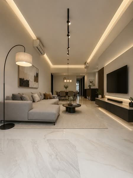 Jervois Mansion, 4 Jervois Close, 5 Bedrooms, 1,808 sqft, Condominium For Sale, by Gim Tan, 500059297 - Living Room - PropertyGuru.com.sg