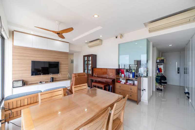 Sky Habitat Condominium For Sale at S$ 2,900,000 | PropertyGuru Singapore - Living Room