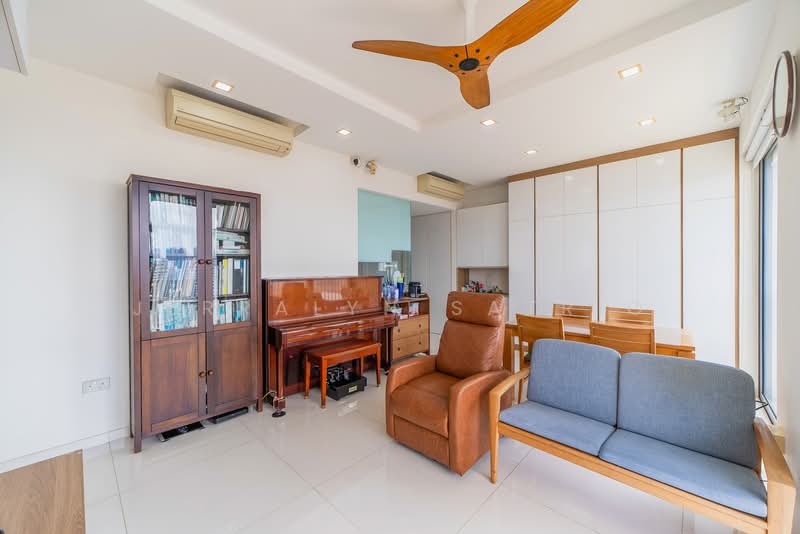Sky Habitat Condominium For Sale at S$ 2,900,000 | PropertyGuru Singapore - Living Room