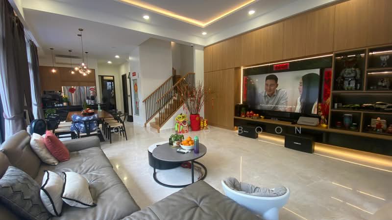 Luxus Hills Semi-Detached House For Sale at S$ 6,990,000 | PropertyGuru Singapore - Living Room