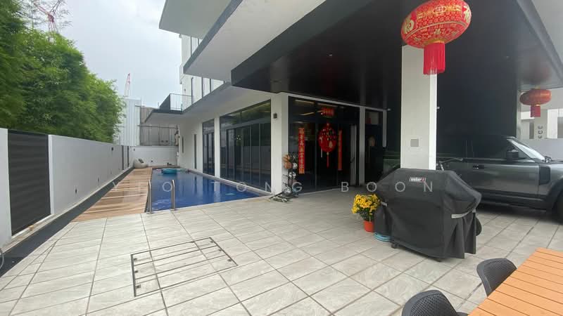 Luxus Hills Semi-Detached House For Sale at S$ 6,990,000 | PropertyGuru Singapore - Exterior