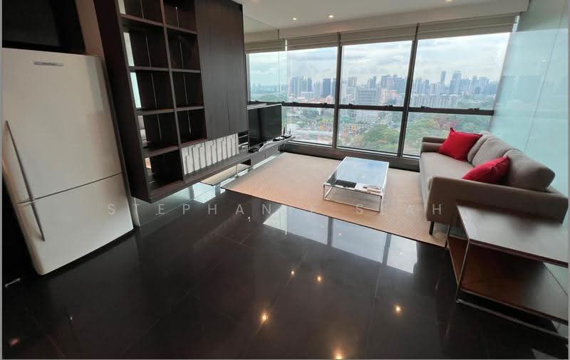 One North Bridge, 1 North Bridge Road, Beach Road / Bugis / Rochor, 2 Bedrooms, 667 sqft, Apartment For Rent, by Stephanie Seah, 500059452 - Living Room - PropertyGuru.com.sg