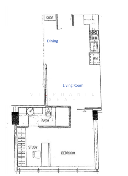 One North Bridge, 1 North Bridge Road, 1 Bedroom, 463 sqft, Apartment For Rent, by Stephanie Seah, 500059464 - PropertyGuru.com.sg