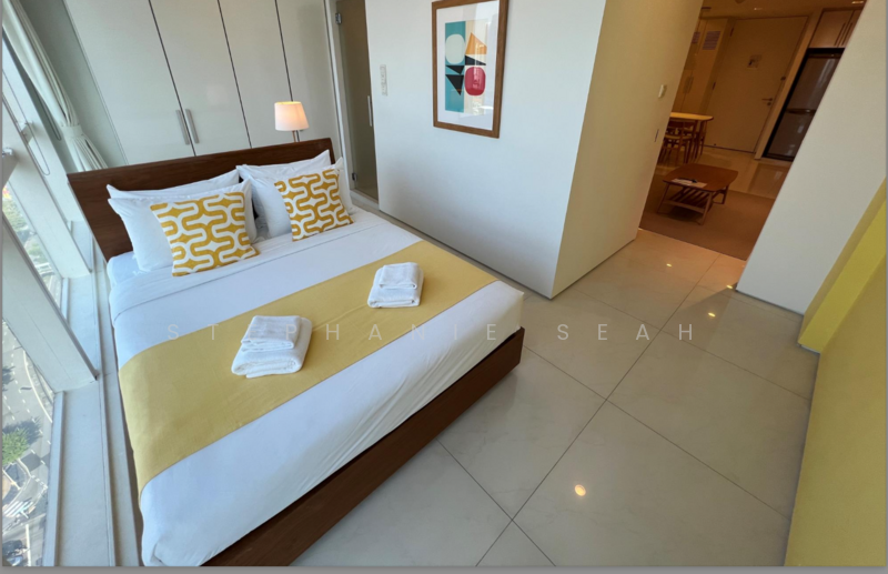 One North Bridge, 1 North Bridge Road, 1 Bedroom, 463 sqft, Apartment For Rent, by Stephanie Seah, 500059464 - Bedroom - PropertyGuru.com.sg