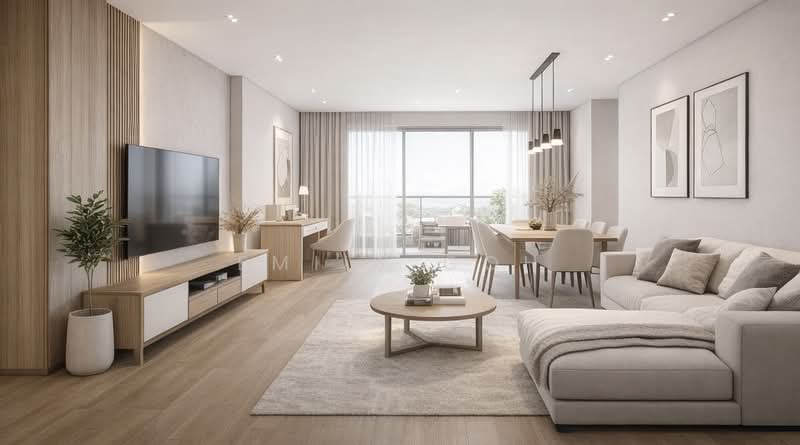 The Eden @ Tampines Condominium For Sale at S$ 1,750,000 | PropertyGuru Singapore - Living Room