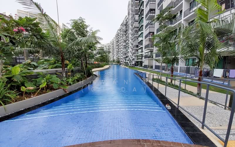 Kingsford Waterbay, Upper Serangoon View, 2 Bedrooms, 689 sqft, Condominium For Rent, by Seah Wan Peng (Gilda), 500059604 - Swimming Pool - PropertyGuru.com.sg