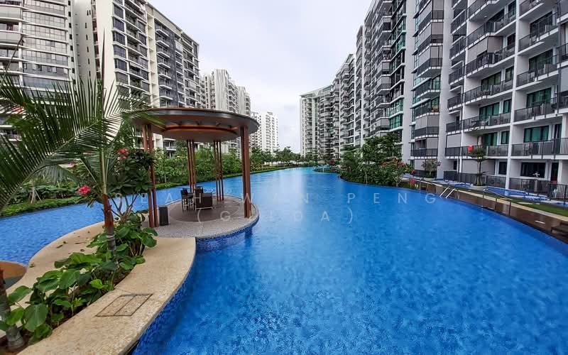 Kingsford Waterbay, Upper Serangoon View, 2 Bedrooms, 689 sqft, Condominium For Rent, by Seah Wan Peng (Gilda), 500059604 - Swimming Pool - PropertyGuru.com.sg