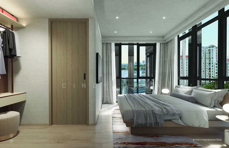 Hill House Condominium For Sale at S$ 1,400,000 | PropertyGuru Singapore - Bedroom