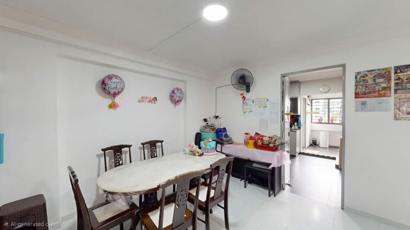 729 Woodlands Circle HDB Flat For Sale at S$ 538,000 | PropertyGuru Singapore - Dining Room
