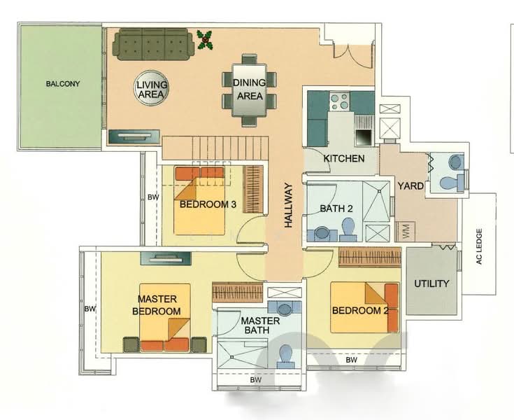 Coastal View Residences, 179 Jalan Loyang Besar, 3 Bedrooms, 1,140 sqft, Apartment For Rent, by Lim KG, 500059742 - PropertyGuru.com.sg