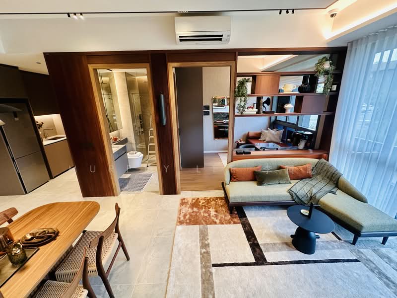 Aurea Condominium For Sale at S$ 1,782,900 | PropertyGuru Singapore - Living Room