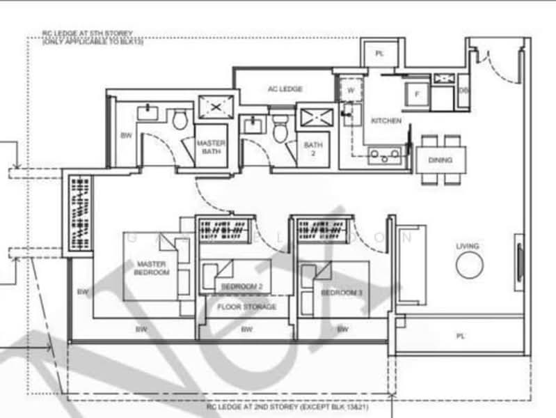 Coco Palms, 27 Pasir Ris Grove, 3 Bedrooms, 904 sqft, Condominium For Rent, by Gabriel Koon, 500059777 - PropertyGuru.com.sg
