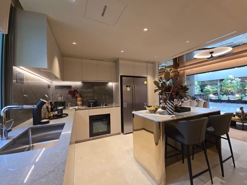 River Modern Condominium For Sale at S$ 3,368,000 | PropertyGuru Singapore - Kitchen