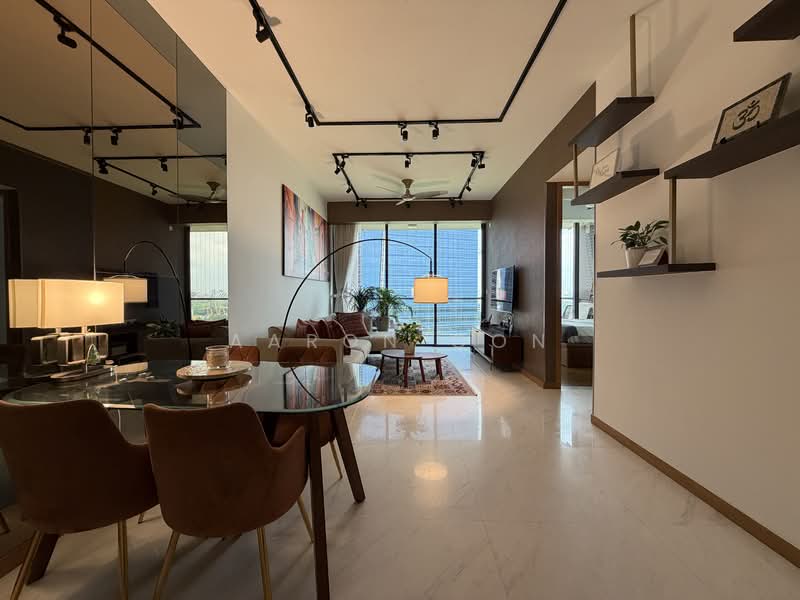 Marina One Residences, 21 Marina Way, 2 Bedrooms, 1,163 sqft, Condominium For Rent, by Aaron Oon, 500059791 - Living Room - PropertyGuru.com.sg