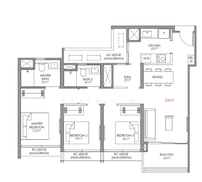 🌿 3 Bedder Plus Study Under $1.8m Near MRT | Few Stops To Beauty World | Downtown Line MRT Condominium For Sale at S$ 1,790,000 | PropertyGuru Singapore