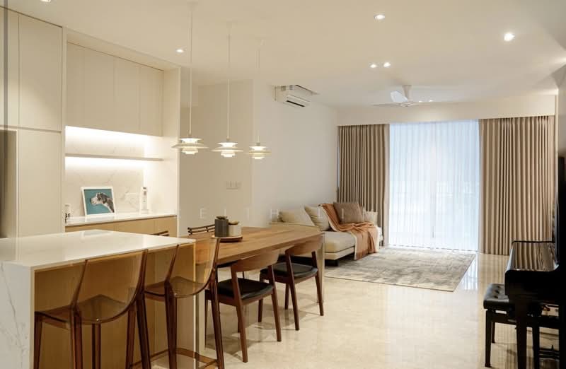 🌿 3 Bedder Plus Study Under $1.8m Near MRT | Few Stops To Beauty World | Downtown Line MRT Condominium For Sale at S$ 1,790,000 | PropertyGuru Singapore - Living Room