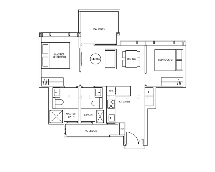 Hyll on Holland, 89 Holland Road, 2 Bedrooms, 700 sqft, Condominium For Sale, by Pamela Goh, 500059952 - PropertyGuru.com.sg