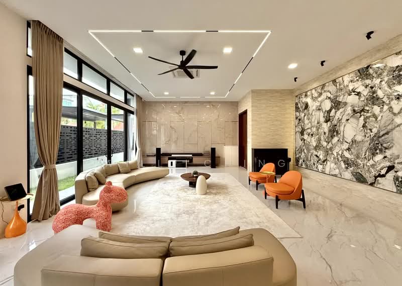 Better-than-New More-Spacious-than-Detached Semi-D with Lift at Serangoon Gardens Semi-Detached House For Sale at S$ 10,500,000 | PropertyGuru Singapore - Living Room