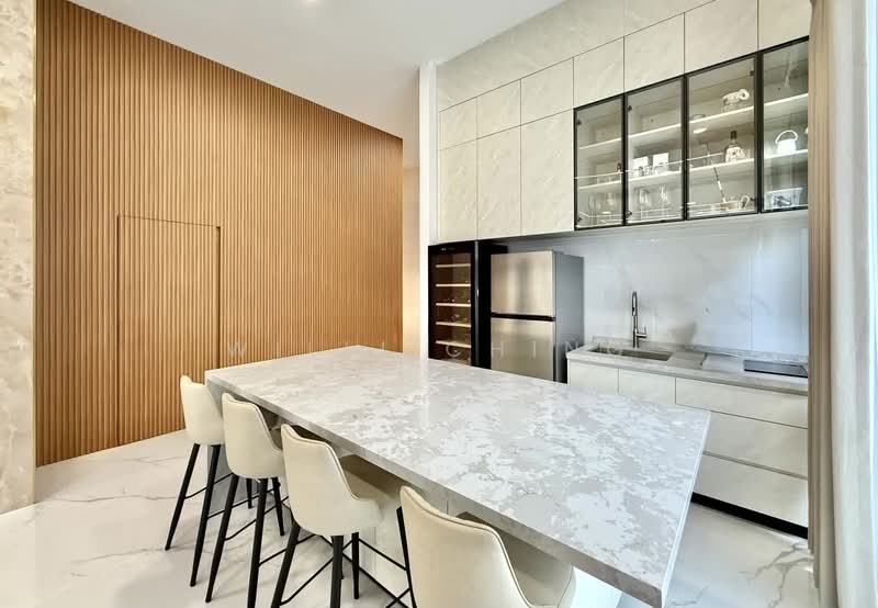 Better-than-New More-Spacious-than-Detached Semi-D with Lift at Serangoon Gardens Semi-Detached House For Sale at S$ 10,500,000 | PropertyGuru Singapore - Kitchen
