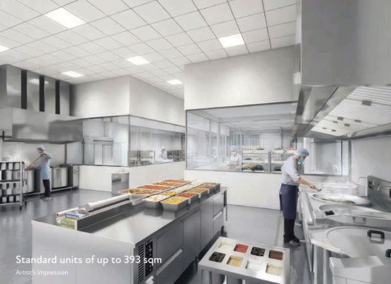 Gourmet Xchange, 1 Kallang Way 5, 3,175 sqft, Factory / Workshop (B2) For Sale, by Marc Ming, 500060196 - Sample - Kitchen - CommercialGuru.com.sg