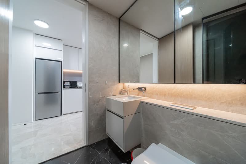 Amber Park, 18A Amber Gardens, 1 Bedroom, 463 sqft, Condominium For Rent, by Kelly Chou, 500060199 - Kitchen - PropertyGuru.com.sg