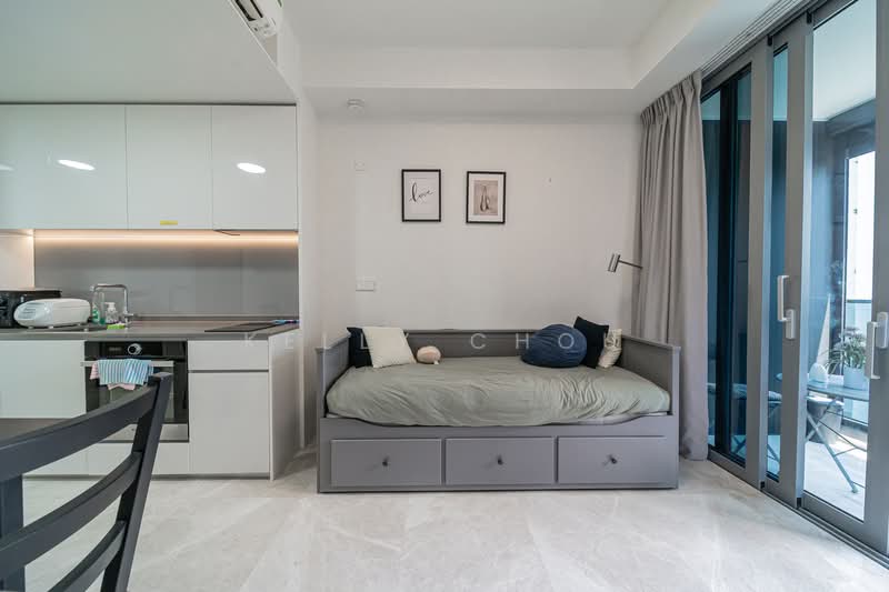 Amber Park, 18A Amber Gardens, 1 Bedroom, 463 sqft, Condominium For Rent, by Kelly Chou, 500060199 - Kitchen - PropertyGuru.com.sg