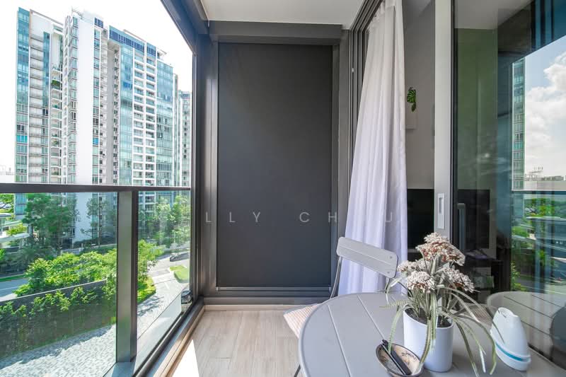 Amber Park, 18A Amber Gardens, 1 Bedroom, 463 sqft, Condominium For Rent, by Kelly Chou, 500060199 - Balcony - PropertyGuru.com.sg