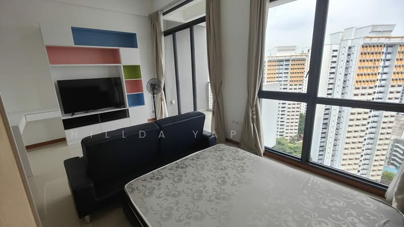 Hillion Residences, 12 Jelebu Road, 1 Bedroom, 463 sqft, Apartment For Rent, by Hillda Yap ヒルダー, 500060217 - Living Room - PropertyGuru.com.sg