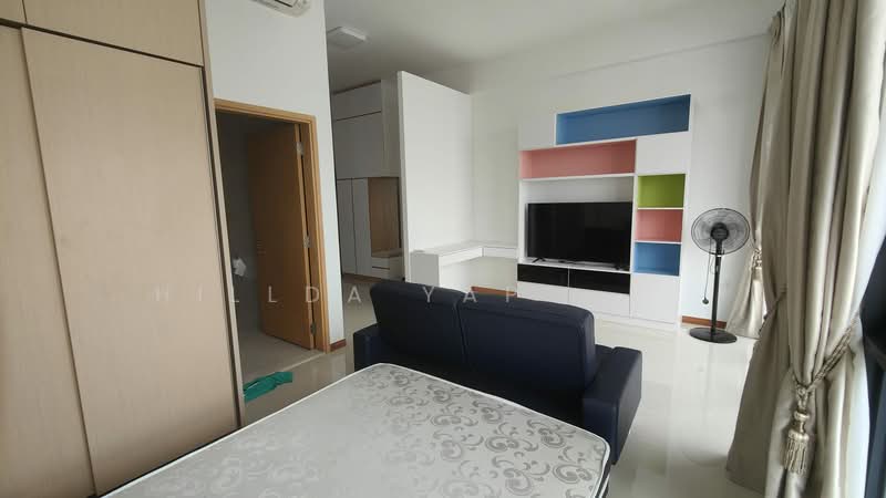 Hillion Residences, 12 Jelebu Road, 1 Bedroom, 463 sqft, Apartment For Rent, by Hillda Yap ヒルダー, 500060217 - Living Room - PropertyGuru.com.sg