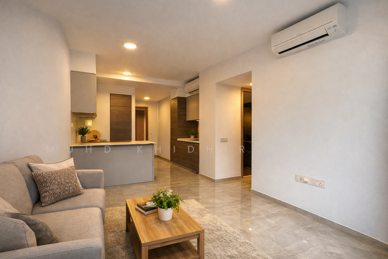 The Florence Residences Condominium For Sale at S$ 1,248,000 | PropertyGuru Singapore - Living Room