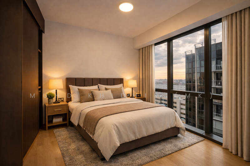 The Florence Residences Condominium For Sale at S$ 1,248,000 | PropertyGuru Singapore - Bedroom