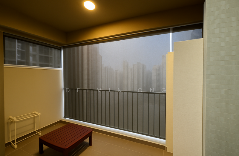 RiverTrees Residences, 29 Fernvale Close, 3 Bedrooms, 1,120 sqft, Condominium For Sale, by Delvin Ong, 500060300 - Balcony - PropertyGuru.com.sg